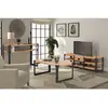 Image de vidaXL Mobilier de salon 3 pièces Bois d'acacia massif