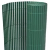 Image de Clôture de jardin Double face PVC 90 x 500 cm Vert