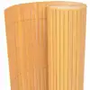 Image de vidaXL Clôture de jardin Double face PVC 90 x 500 cm Jaune