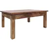 Image de vidaXL Table basse bois d'acajou massif 96x73x45 cm