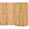 Image de vidaXL Clôture Panneaux de Clôture Bordure de Jardin Plate-Bande Pelouse Allée de Jardin Arrière-Cour Extérieur Patio Bambou 500x30 cm