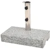 Image de vidaXL Socle de Parasol Porte-Parasol d'Extérieur Pied de Parasol Support de Parasol Base de Parasol Jardin Granite Rectangulaire 25 kg