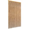 Image de vidaXL Rideau de Porte Contre Insectes Pare-Vue Anti-Insectes Anti-Mouche Moustiquaire Chambre Pièce Maison Intérieur Bambou 100x200 cm