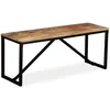 Image de vidaXL Banc 110 x 35 x 45 cm Bois de manguier massif