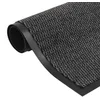 Image de vidaXL Paillasson Rectangulaire 40x60 cm Anthracite Tapis d'Entrée Maison