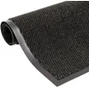 Image de vidaXL Paillasson Rectangulaire Tapis de Sol Antidérapant Tapis de Porte Tapis d'Entrée Paillasson de Couloir Interieur Anti-poussière 90x150 cm Noir