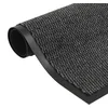 Image de vidaXL Paillasson Rectangulaire Tapis de Sol Antidérapant Tapis de Porte Tapis d'Entrée Couloir Interieur Anti-poussière 120x180 cm Anthracite