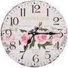 Image de vidaXL Horloge Murale Vintage Fleur 30 cm