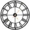 Image de vidaXL Horloge Murale Vintage avec Mouvement à Quartz Métal 60 cm XXL