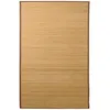 Image de vidaXL Tapis en Bambou 100x160 cm Marron Carpette en Bambou Décor de Salon