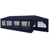Image de vidaXL Tonnelle de Jardin Bleu Tentes Belvédères Pavillon Chapiteau Fête