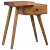 Image de vidaXL Table de Chevet Bois d'Acacia Massif Table De Nuit Meuble Rangement