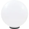 Image de vidaXL 2x Lampe à LED sous Forme de Boule Sphérique Terrasse Éclairage Jardin