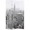 Image de vidaXL Cloison de séparation pliable 120x170 cm New York Noir et blanc