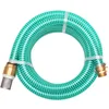 Image de vidaXL Tuyau d'Aspiration avec Raccords en Laiton 7 m Vert Pompes de Jardin