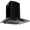 Image de vidaXL Hotte Murale Acier Inoxydable LCD 756 m³/h 60 cm Noir Aspirante Décor