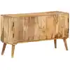 Image de vidaXL Buffet Bois de manguier massif 110x30x60 cm