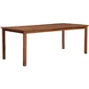 Image de vidaXL Table de Jardin 200x100x74 cm Bois d'acacia Massif