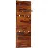 Image de vidaXL Portemanteau Bois solide de Sesham 118 x 40 cm