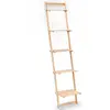 Image de vidaXL Étagère murale échelle bois de cèdre 41,5 x 30 x 176 cm