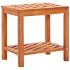 Image de vidaXL Table d'Appoint Bois d'Acacia Massif 45x33x45 cm Table Auxiliaire