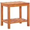 Image de vidaXL Table d'appoint Bois d'acacia massif 45 x 33 x 45 cm
