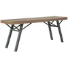 Image de vidaXL Banc de Jardin Bois d'Acacia Massif Chaise Balcon Banquette Terrasse