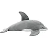 Image de vidaXL Dauphin en Peluche Gris