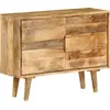 Image de vidaXL Buffet Bois massif de manguier 90x30x69 cm