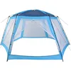 Image de vidaXL Tente de Piscine Abri de Soleil Tente de Plage Abri de Protection UV Auvent Jardin Terrasse Cour Extérieur Tissu 590x520x250 cm