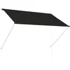 Image de vidaXL Auvent Rétractable 200x150 cm Anthracite Store Abri Soleil Jardin