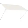 Image de vidaXL Auvent rétractable 200x150 cm Crème