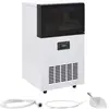 Image de vidaXL Appareil à glaçons Noir 45 kg / 24 h
