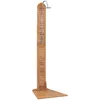 Image de vidaXL Douche de Jardin Salle de Bain Toilette Douchette Bois de Teck Massif