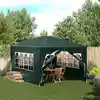 Image de vidaXL Tente de réception 3x4 m Vert
