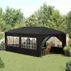 Image de vidaXL Tente de réception 3x6 m Anthracite