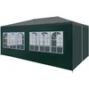 Image de vidaXL Tente de Réception 3x6 m Vert Jardin Terrasse Patio Pavillon Tonelle