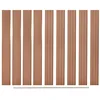 Image de vidaXL 9x Panneau Clôture Remplacement WPC 170 cm Marron Jardin Patio Terrasse