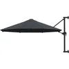 Image de vidaXL Parasol mural avec mât métallique 300 cm Anthracite