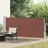 Image de vidaXL Auvent latéral rétractable 140 x 300 cm Marron