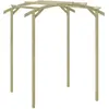 Image de vidaXL Pergola de jardin 180x197x210 cm Bois de pin imprégné
