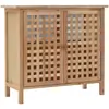 Image de vidaXL Armoire pour lavabo Bois de noyer massif 66x29x61 cm