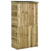 Image de vidaXL Abri à Outils pour Jardin Pin 85x48x177 cm