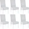 Image de vidaXL Chaise à manger lot de 6 rotin Kubu et bois de manguier