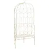 Image de vidaXL Banc de jardin 95 cm Fer Blanc antique