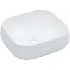 Image de vidaXL Lavabo 44,5 x 39,5 x 14,5 cm Céramique Blanc