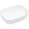Image de vidaXL Lavabo 45,5x32x13 cm Céramique Blanc