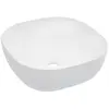 Image de vidaXL Lavabo 42,5x42,5x14,5 cm Céramique Blanc