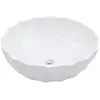 Image de vidaXL Lavabo 46x17 cm Céramique Blanc