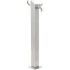 Image de vidaXL Colonne à Eau de Jardin carrée Acier Inoxydable 95 cm